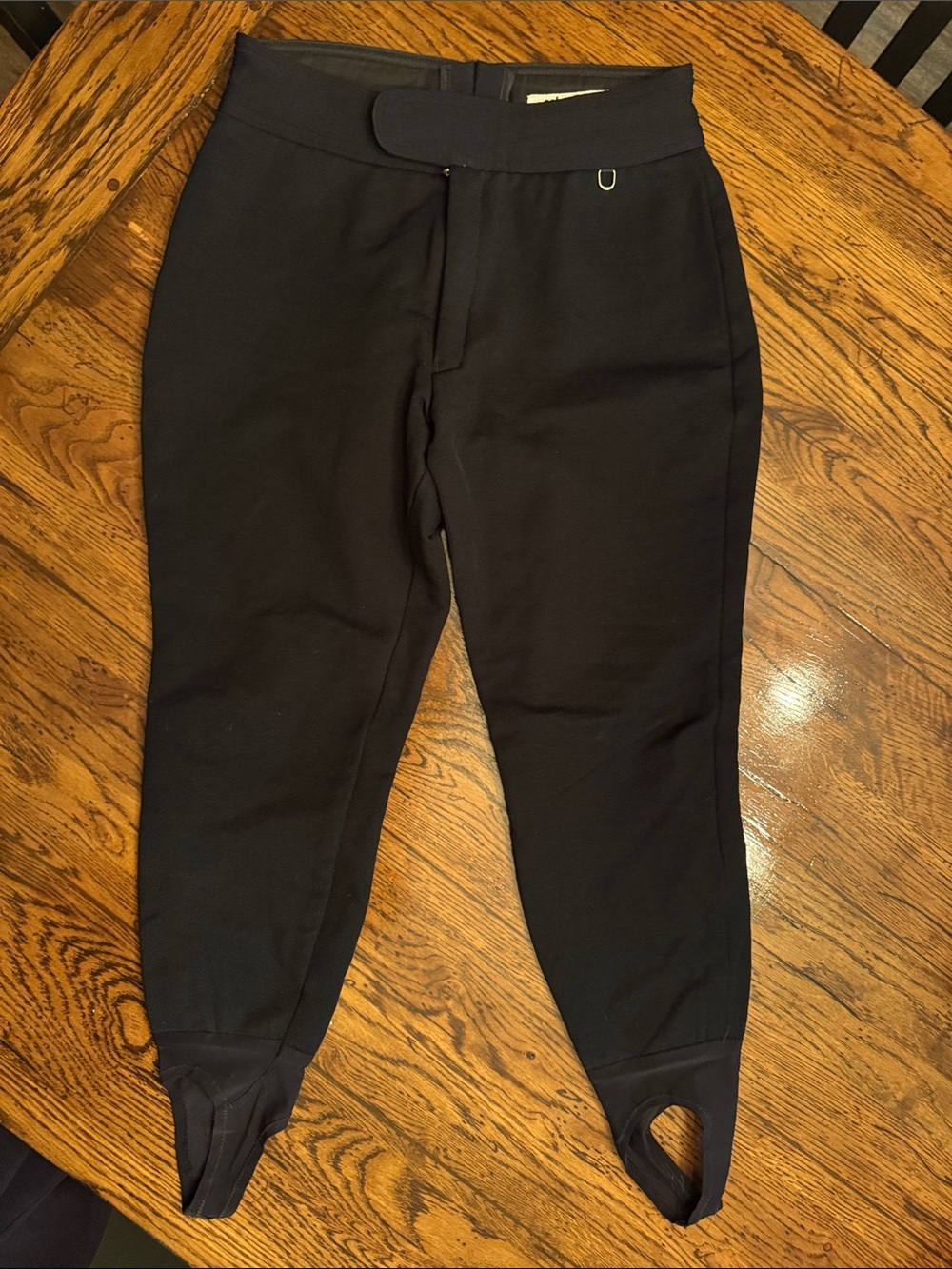 Schoeller Vintage Ski Pants With Foot Straps Size 12 Outdoor Sports Slopes Sking